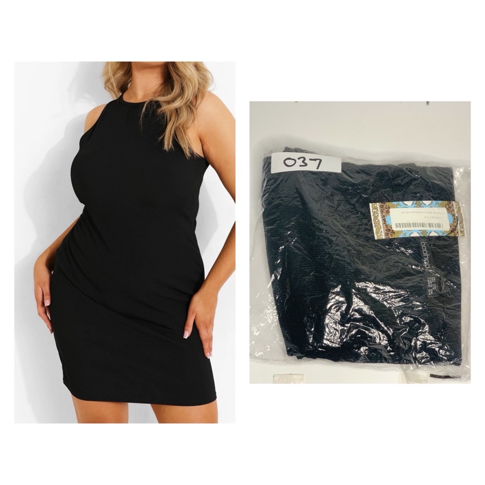Plus Rib Bodycon Dress